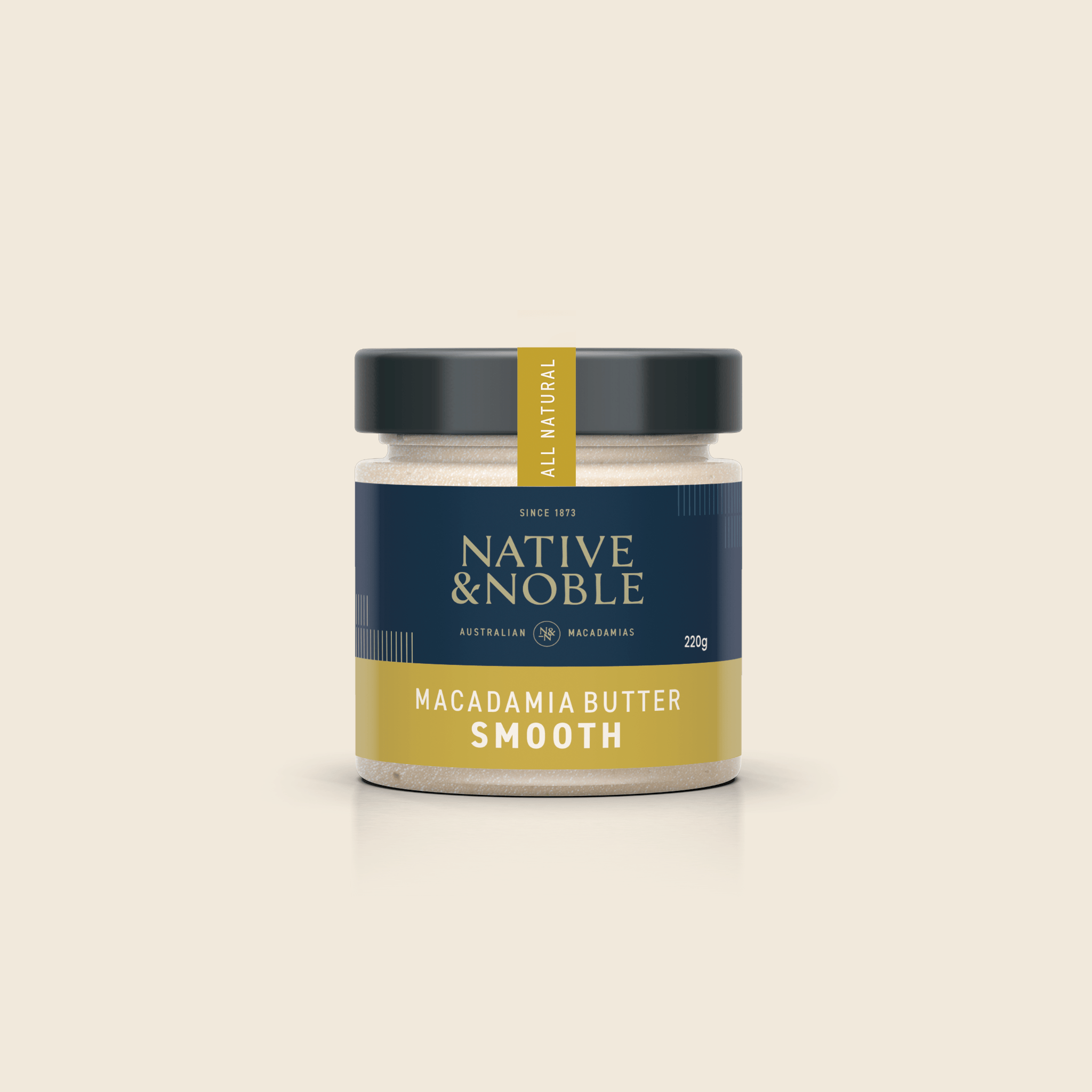 Macadamia Butter, Smooth - 220g