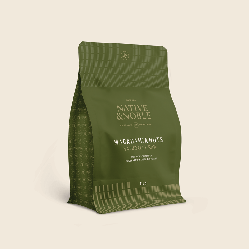 Macadamia Nuts, Naturally Raw - 110g