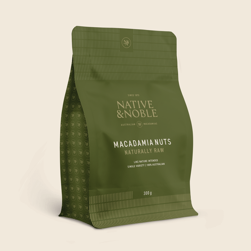 Macadamia Nuts, Naturally Raw - 300g